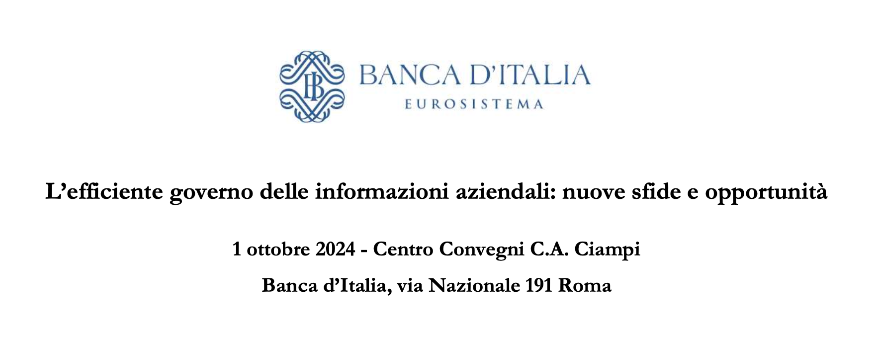 L'efficiente governo delle informazioni aziendali: nuove sfide e opportunità